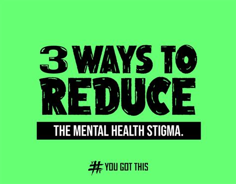 3 Ways To Reduce The Mental Health Stigma