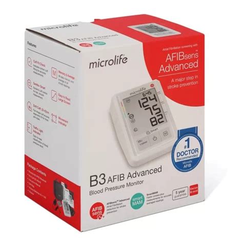Máy đo Huyết áp điện Tử Microlife B3 Afib Advanced