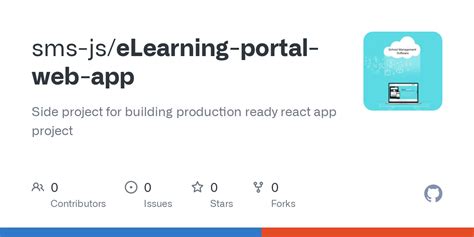 Github Sms Jselearning Portal Web App Side Project For Building