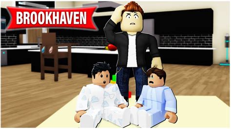 We Got Turned Into Babies In Brookhavenrp Roblox Youtube