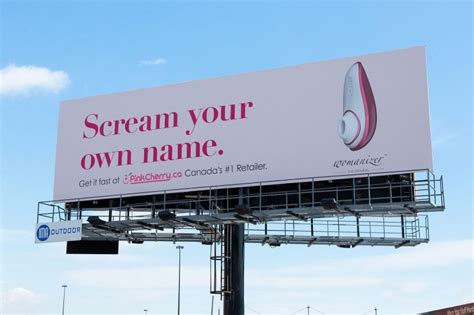 “scream Your Own Name” Proclaims Toronto Sex Toy Ad By The Garden Adhugger