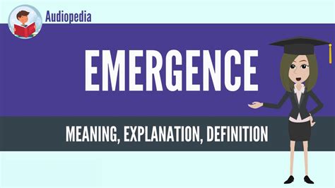What Is Emergence Emergence Definition And Meaning Youtube