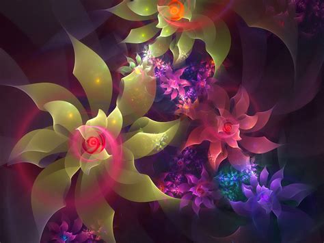 Free Download Wallpapers 3d Flowers Wallpapers 1600x1200 For Your