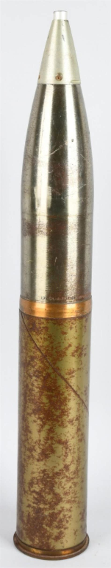 Sold Price Vietnam War Dated 105mm Artillery Shell Inert January 5