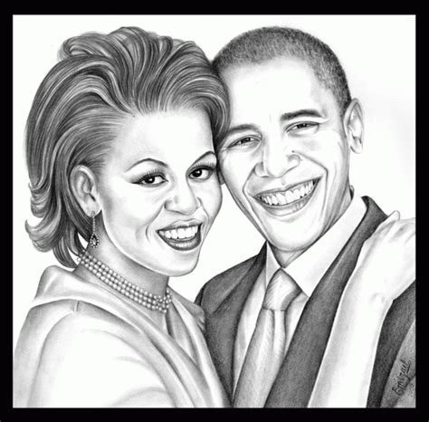 Michelle Obama Coloring Pages - Coloring Home