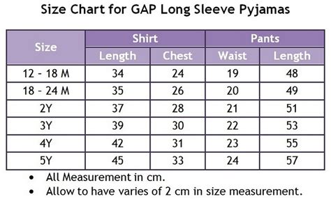 8 Photos Gap Kids Sizing Chart And Review Alqu Blog