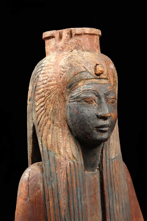 Collection Online Statuette Of The Deified Queen Ahmose Nefertari