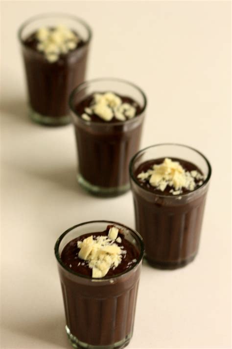 Chocolate Pudding Shots Budino Di Cioccolato My Weekend Kitchen