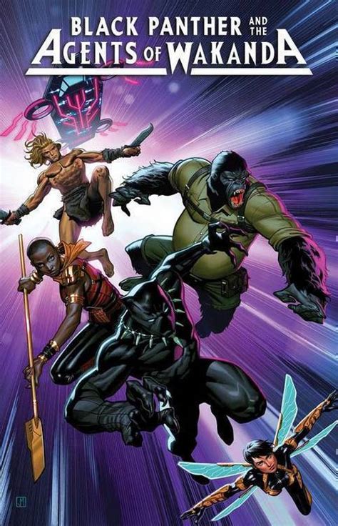 Black Panther And Agents Of Wakanda Jhu Comic Books