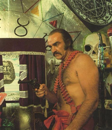 15 Photos Of Sean Connery Rocked A Scarlet Mankini In 1974 Sci Fi Film