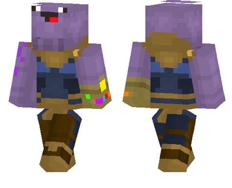 Noob Thanos Minecraft Pe Skins