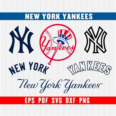 New York Yankees Svg New York Yankees Yankees Svg Baseball Etsy
