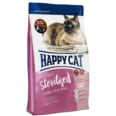 Happy Cat Sterilised Voralpen Rind Gewicht 03 Kg