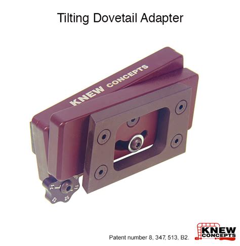 Knew Concepts Tilting Dovetail Adapter