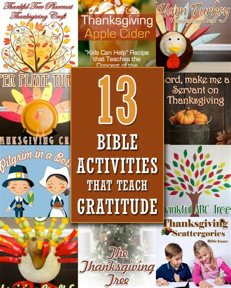 13 Thanksgiving Bible Activities That Teach Gratitude Christianity Cove