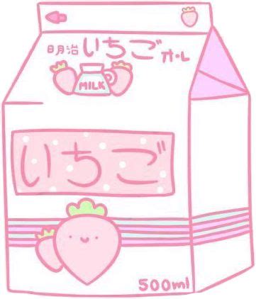 Freetoedit Kawaii Pink Aesthetic Cute Starterpack Anime Cute Milk Strawberry