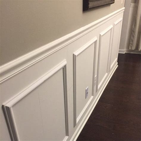 Ashford Molded Classic Wainscot Wall Panel Diy Wainscoting Dining