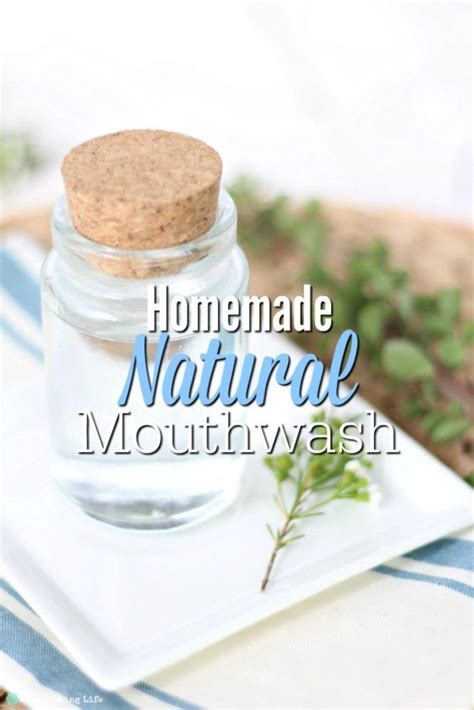 Homemade Mouthwash Simple Natural Recipe In 2020 Homemade Mouthwash