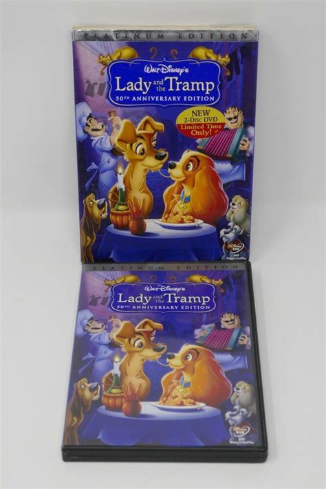 Walt Disneys Lady And The Tramp Dvd 2006 2 Disc Set Platinum