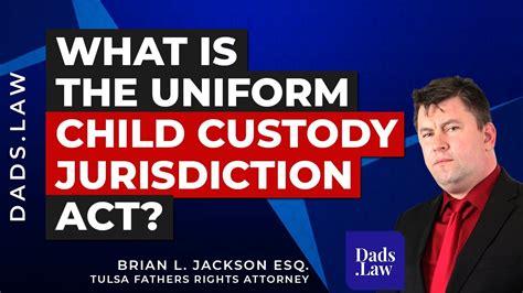 What Is The Uniform Child Custody Jurisdiction Act Youtube