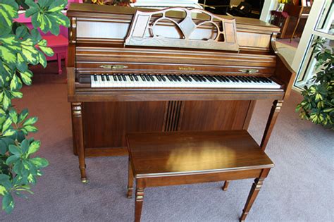 1993 Walnut Wurlitzer Console Piano