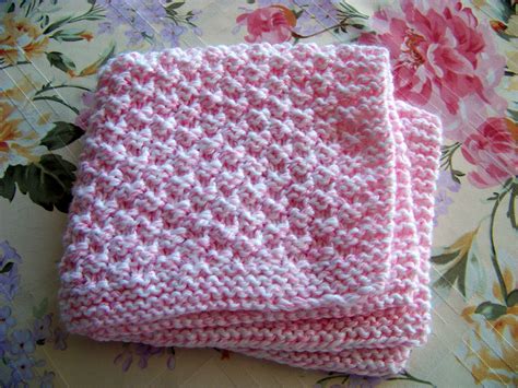 Box Stitch Baby Blanket Baby Blanket Knitting Pattern Blanket
