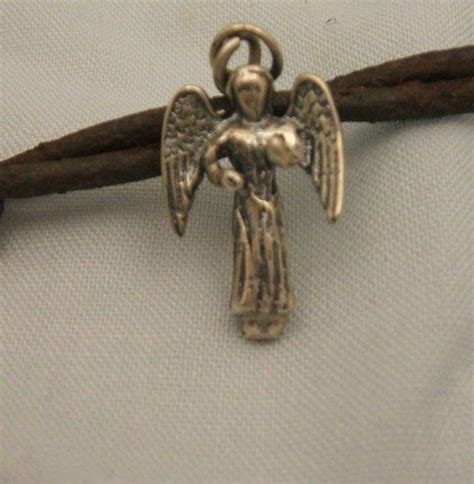 Sterling Silver Angel Pendant By Deluxeagogo On Etsy 3300 Angel