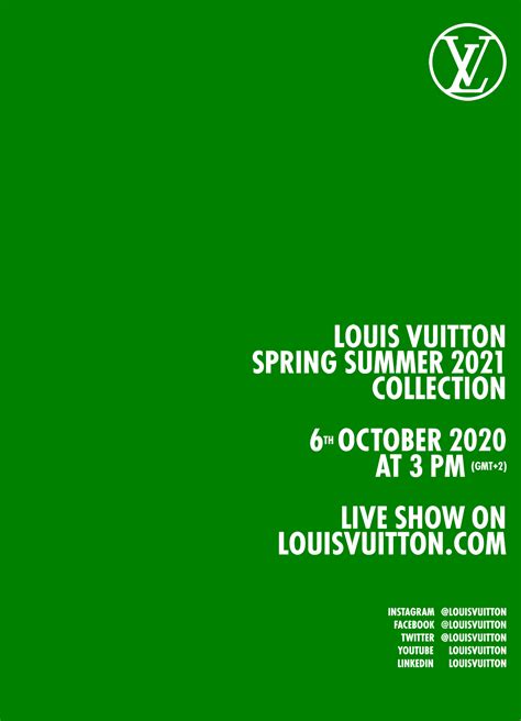 Louis Vuitton Spring Summer 2021 In Live Streaming