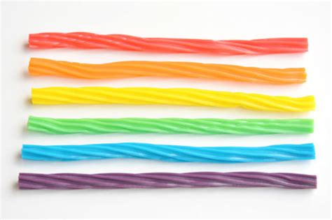 Rainbow Licorice Treat Bags St Patricks Day Licorice Rainbows