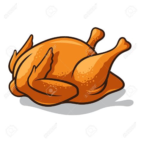 Colored pencils video standard printable step by step. Roasted Chicken Clipart | Free download on ClipArtMag