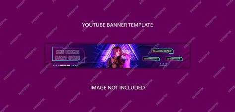 Premium Psd Psd Professional Youtube Banner Cover Psd Template