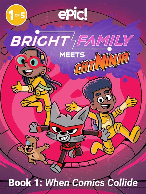 New series! Cat Ninja and Bright Family join forces. - Epic!