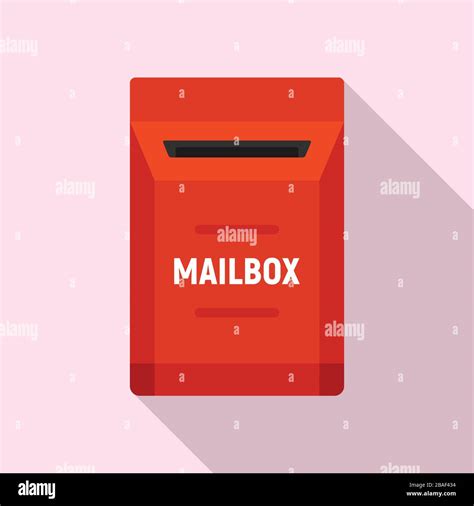 Open Mailbox Icon Flat Illustration Of Open Mailbox Vector Icon For