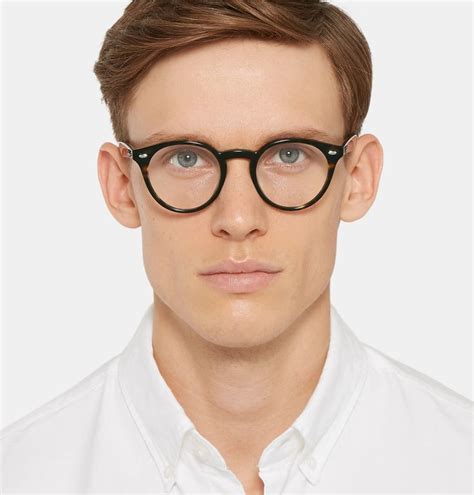 Tortoiseshell Round Frame Tortoiseshell Acetate Optical Glasses Ray