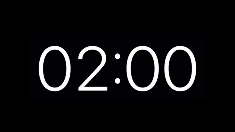 2 Minute Countdown Timer นับเวลาถอยหลัง 2 นาที Youtube