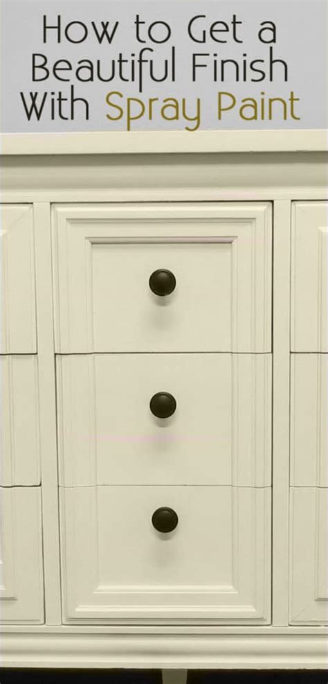 Painted Furniture Ideas How To Get A Beautiful Finish With Spray