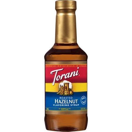 Torani Roasted Hazelnut Flavoring Syrup 12 2 Fl Oz Walmart Com How
