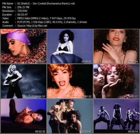 Sheila E Sex Cymbal Rockamerica Remix Download Music Video Clip From Vob Collection Rock
