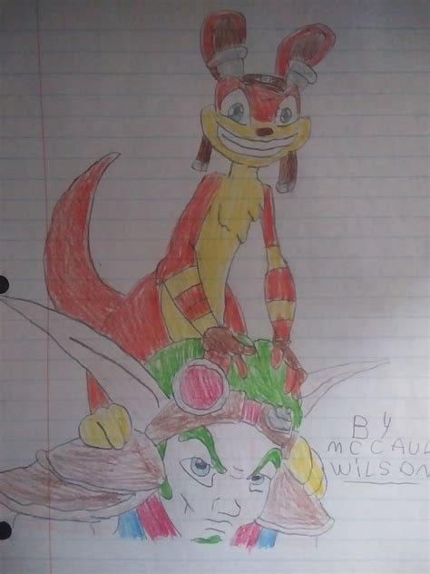 Jak And Daxter Drawing 2 By Macbalmo On Deviantart