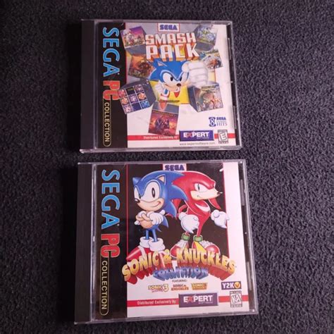 Sega Pc Collection Sonic Knuckles Smash Pack Game Genesis 11 Classic