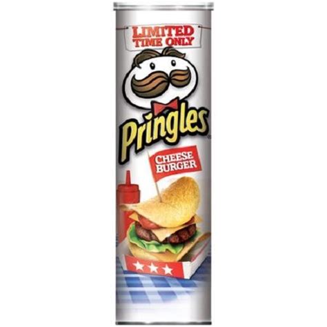 Pringles Super Stack Cheeseburger 158g At Mighty Ape Nz
