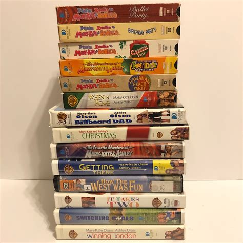 Mary Kate And Ashley Olsen VHS Tapes Etsy
