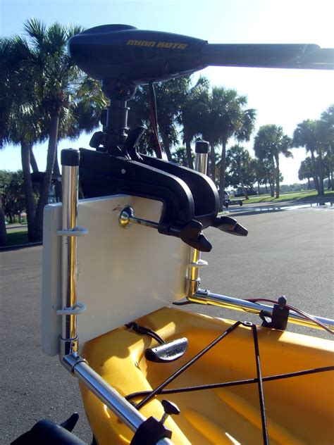 Universal Trolling Motor Bracket For Your Kayak Or Canoe Kayak