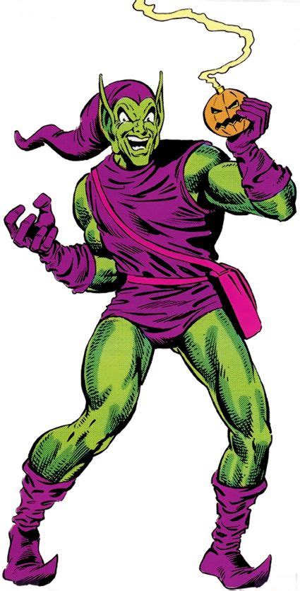 Green Goblin Norman Osborn Marvel Comics Spider Man Enemy Green