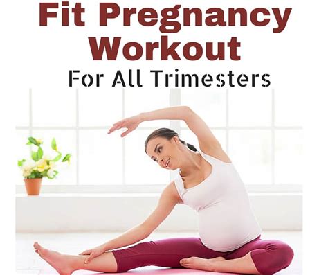 Fit Pregnancy Workout For All Trimesters Michelle Marie Fit