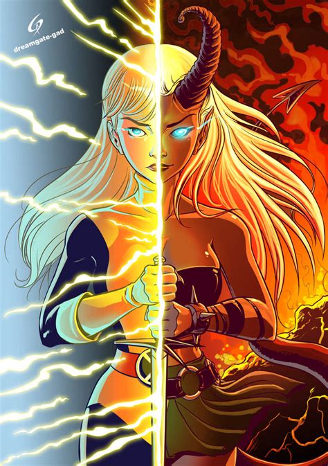 Magik T And Curse By Gad By Dreamgate Gad On Deviantart