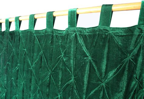 Emerald Green Velvet Curtain Luxury Velvet Curtain Bohemian Etsy Uk