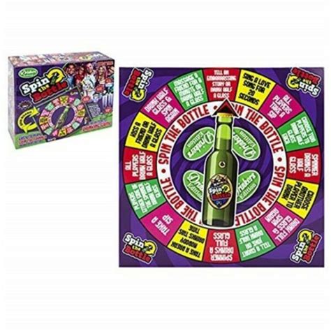 Spin The Bottle Game Drinkers Edition 10 X10 Board For Sale Online Ebay