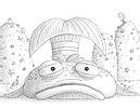 The Pout-Pout Fish "Color It Yourself" images | Fish coloring page