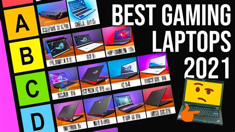 Ranking All 34 Gaming Laptops I Tested In 2021 Youtube